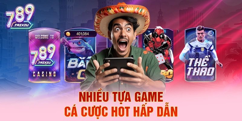 Trò chơi cá cược đa dạng tại KU88